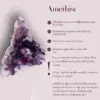 Amethist ruw ring - Afbeelding 2