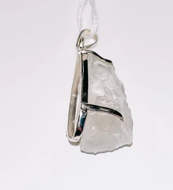 Ruwe bergkristal hanger - Afbeelding 2