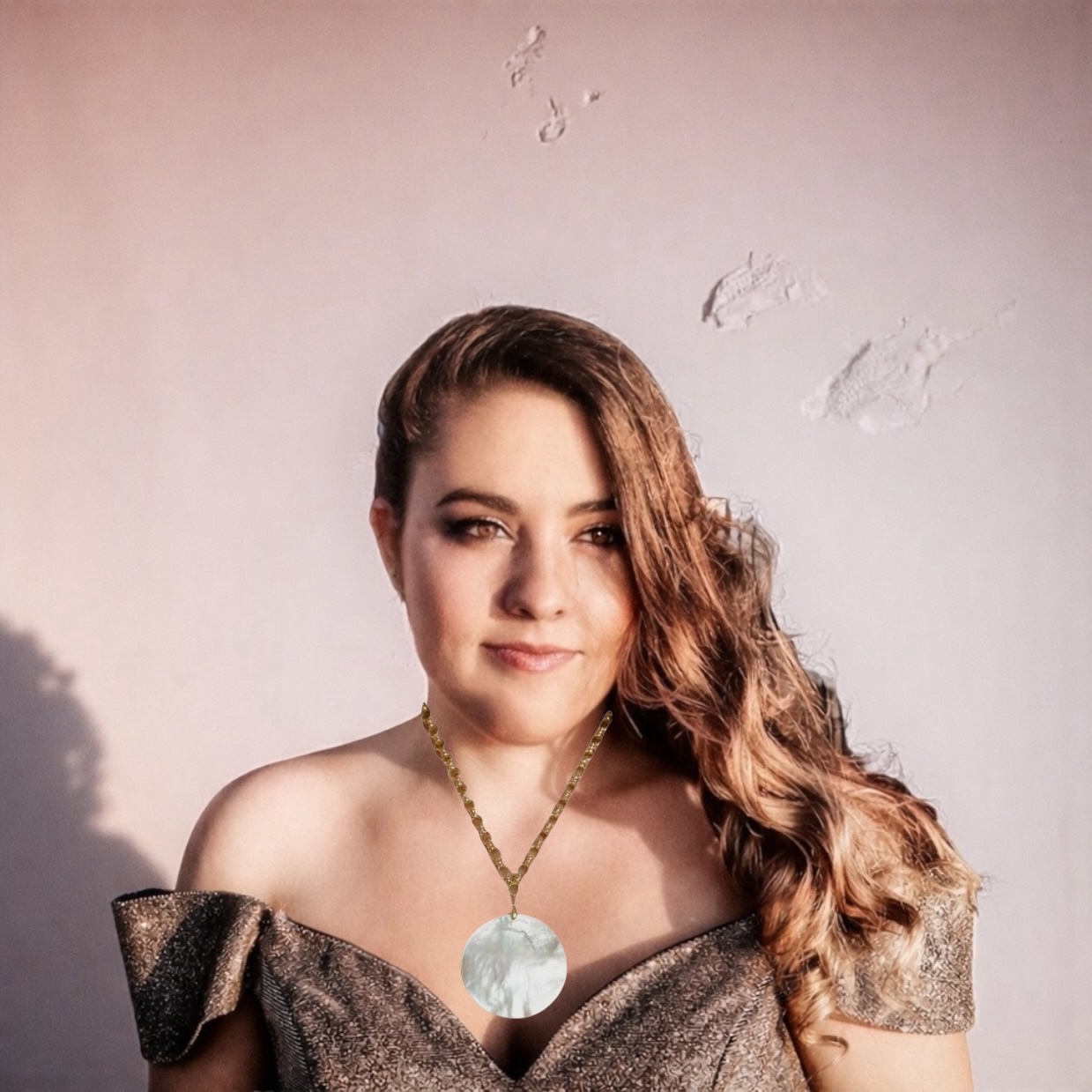 Mother of pearl necklace - Afbeelding 2